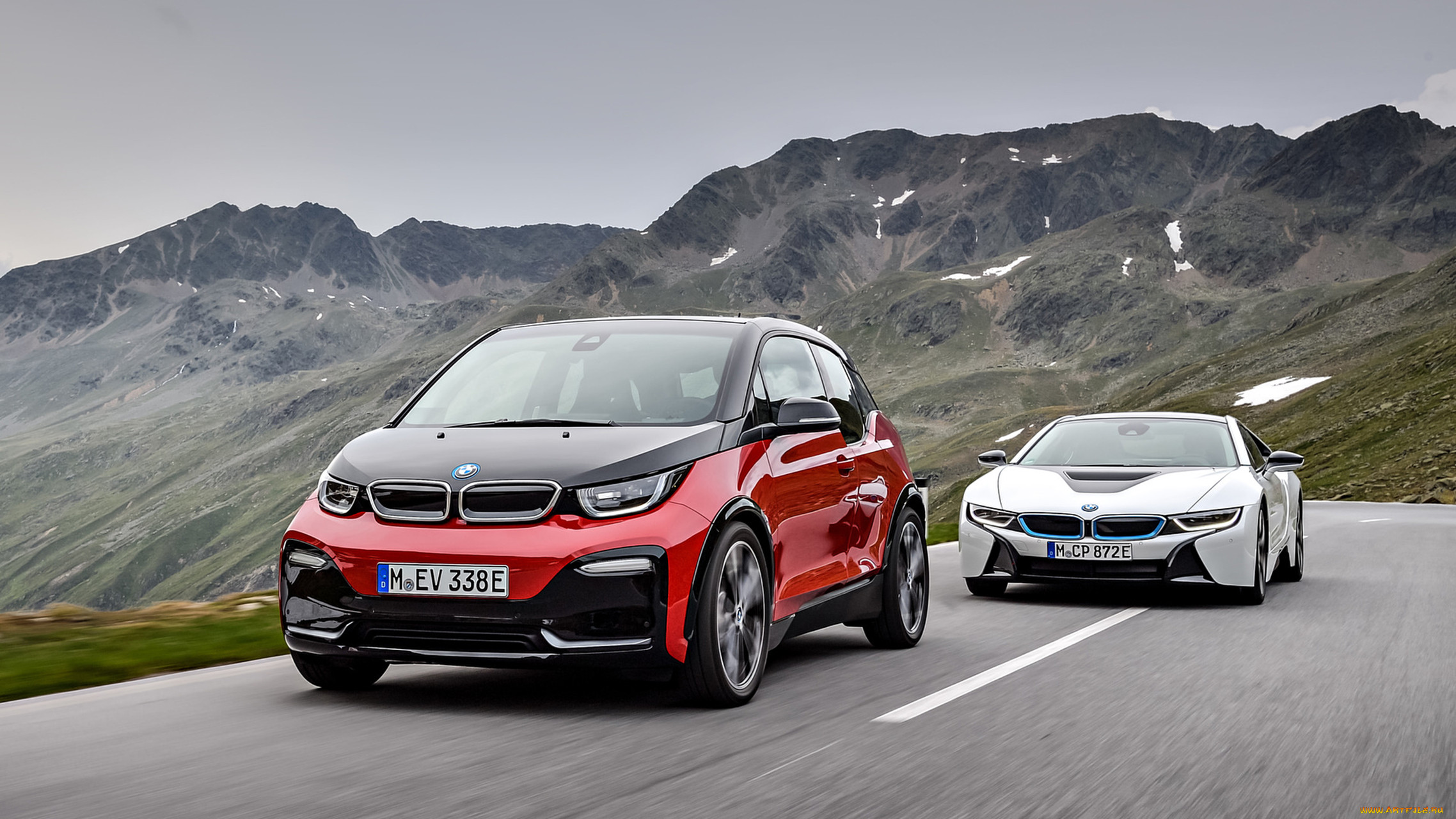 bmw i3s and i8 2018, , bmw, 2018, i8, i3s